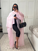 KIMONO CAPRI PINK - SET 2 PIECES