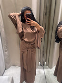 THE IBIZA TAUPE - SET 2 PIECES