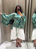 THE WRAP TOP - JADE