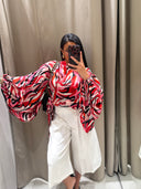 THE WRAP TOP - LAVA