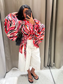 THE WRAP TOP - LAVA