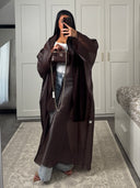 KIMONO CAPRI BROWN - SET 2 PIECES
