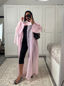 KIMONO CAPRI PINK - SET 2 PIECES