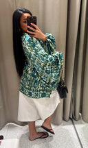 THE WRAP TOP - JADE